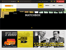 Tablet Screenshot of matchboxvintage.com